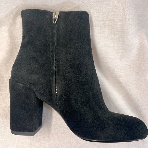 Alexander Wang Suede Ankle Boots | Black | EU Size 38 (US Size 7.5) - Picture 4 of 8